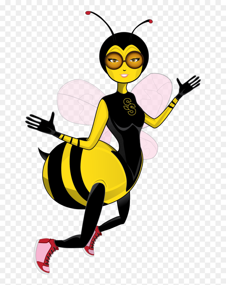 Cartoon, HD Png Download - buzzing bee png