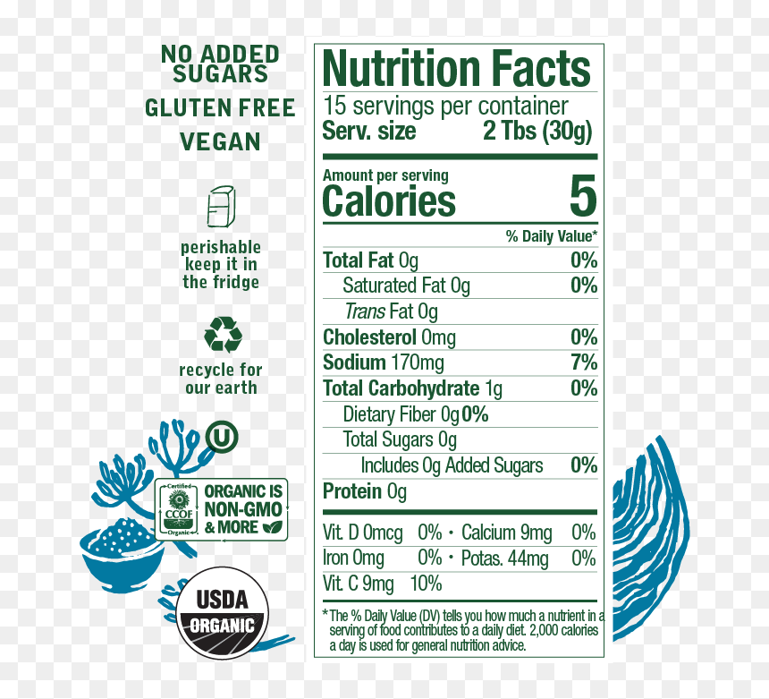 Usda Organic, HD Png Download - sea salt png