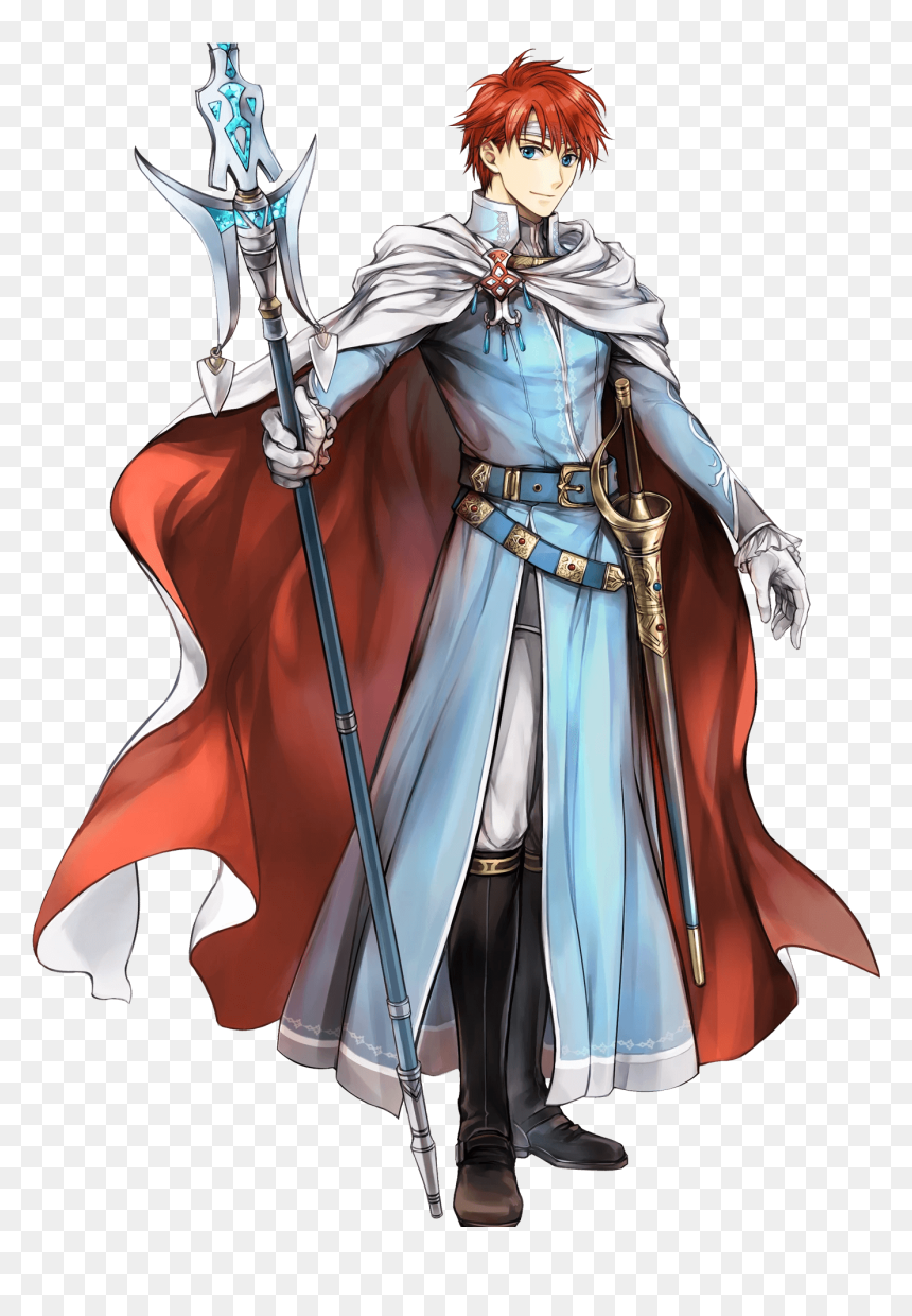 Feh Cyl 3 Eliwood, HD Png Download - mercy face png