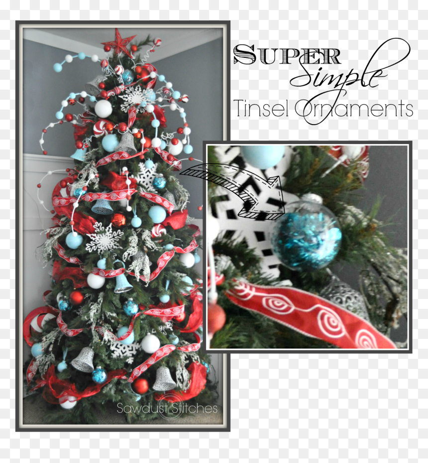 Christmas Ornament, HD Png Download - christmas tinsel png
