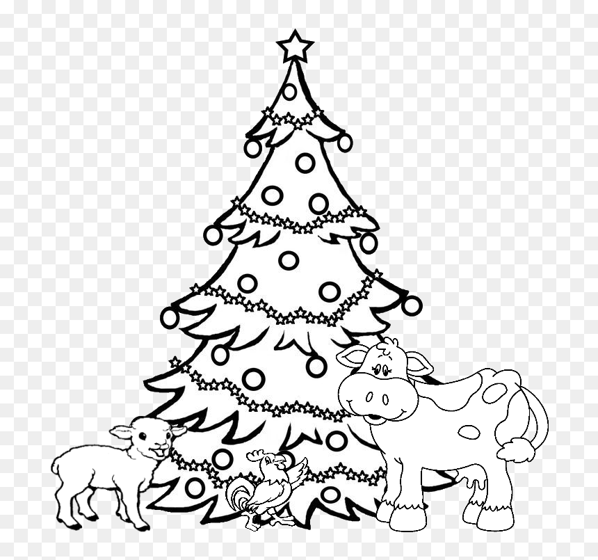 X Mas Clipart Black And White, HD Png Download - christmas tinsel png