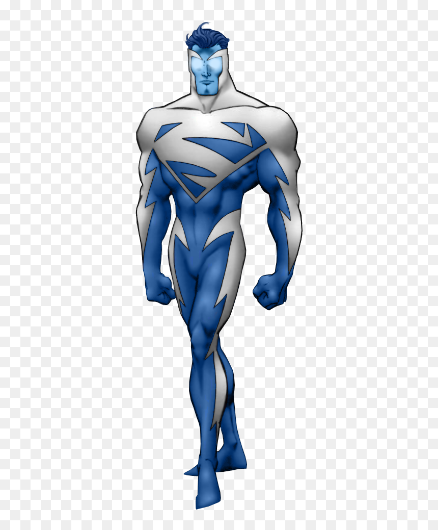 Superman Black And Blue, HD Png Download - superman new 52 png