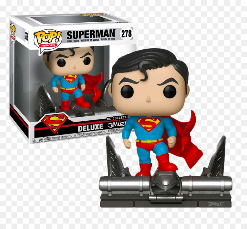 Jim Lee Superman Pop, HD Png Download - superman new 52 png