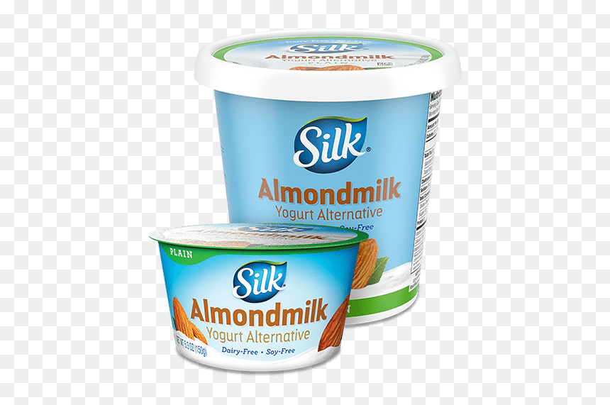 Silk Almond Milk Yogurt Plain, HD Png Download - chobani png