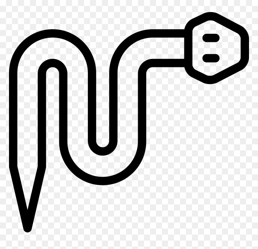 Snake Icon Svg, HD Png Download - snake skeleton png