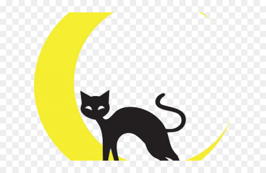 Black Cat Clip Art, HD Png Download - black cat ears png