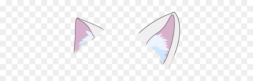 Ушки Котика Png, Transparent Png - black cat ears png