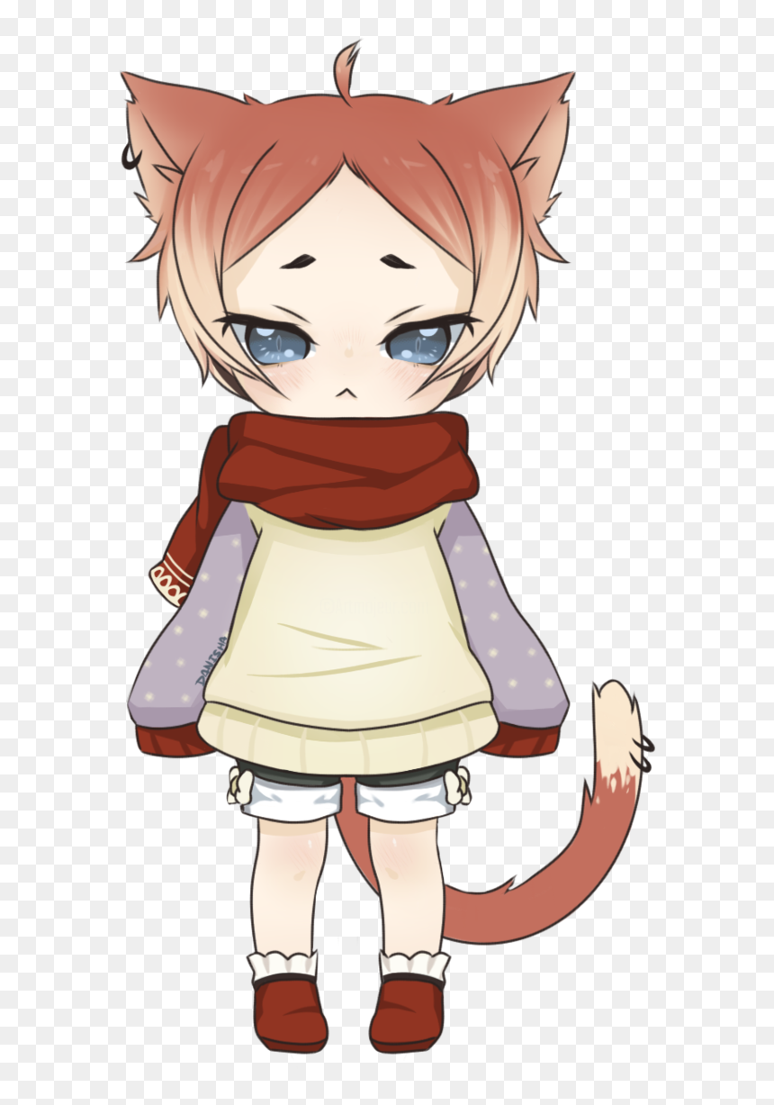Cartoon, HD Png Download - anime cat girl png