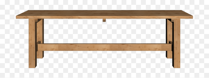 Coffee Table, HD Png Download - wooden bench png