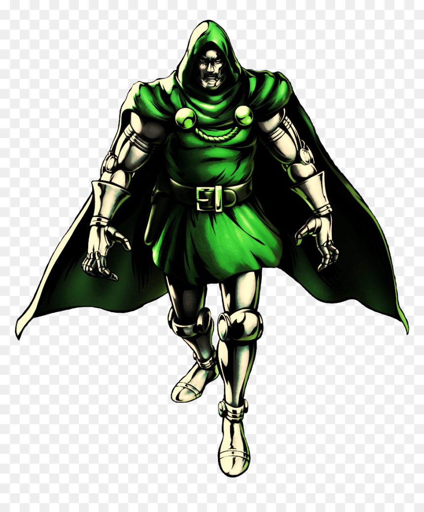 Dr Doom Umvc3, HD Png Download - wesker png