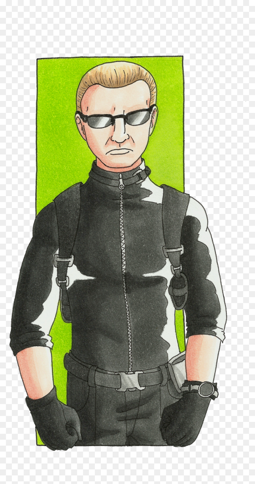 Dry Suit, HD Png Download - wesker png