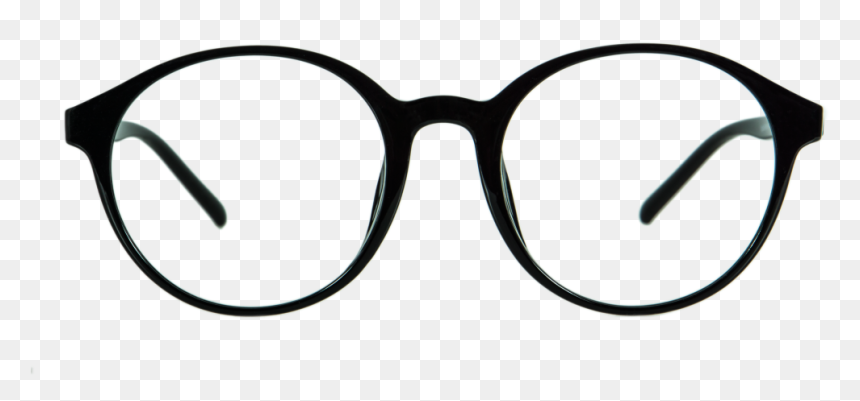 Round Eyeglasses Coolwinks, HD Png Download - white glasses png