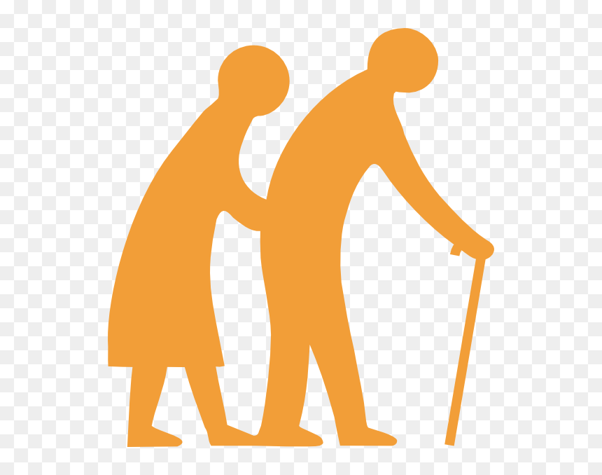 Old People Clip Art, HD Png Download - senior citizen png
