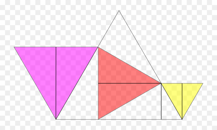 Triangle, HD Png Download - purple triangle png