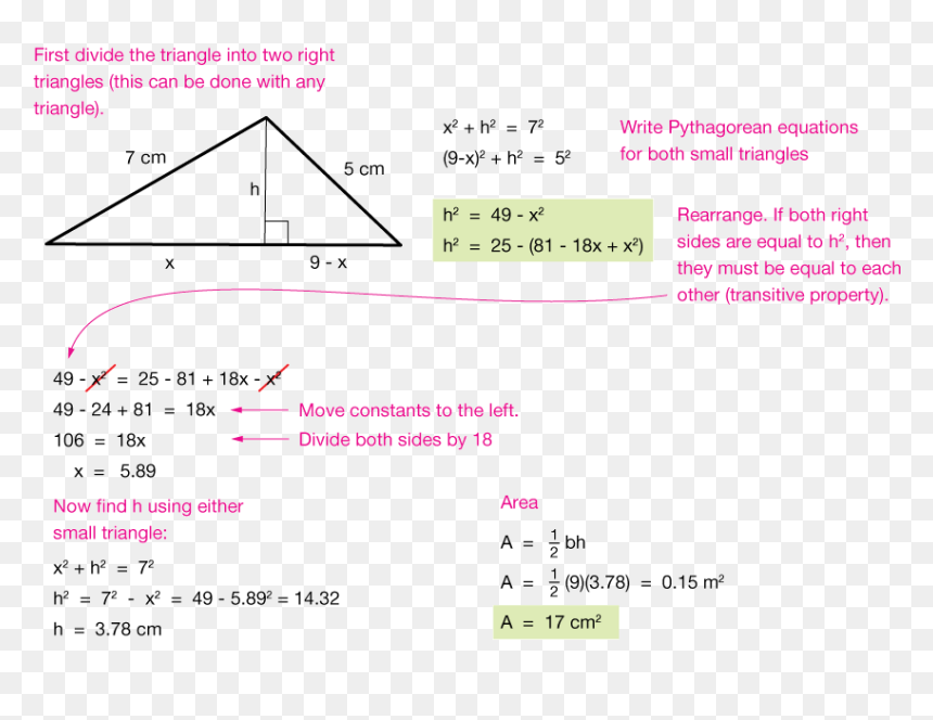 Diagram, HD Png Download - purple triangle png