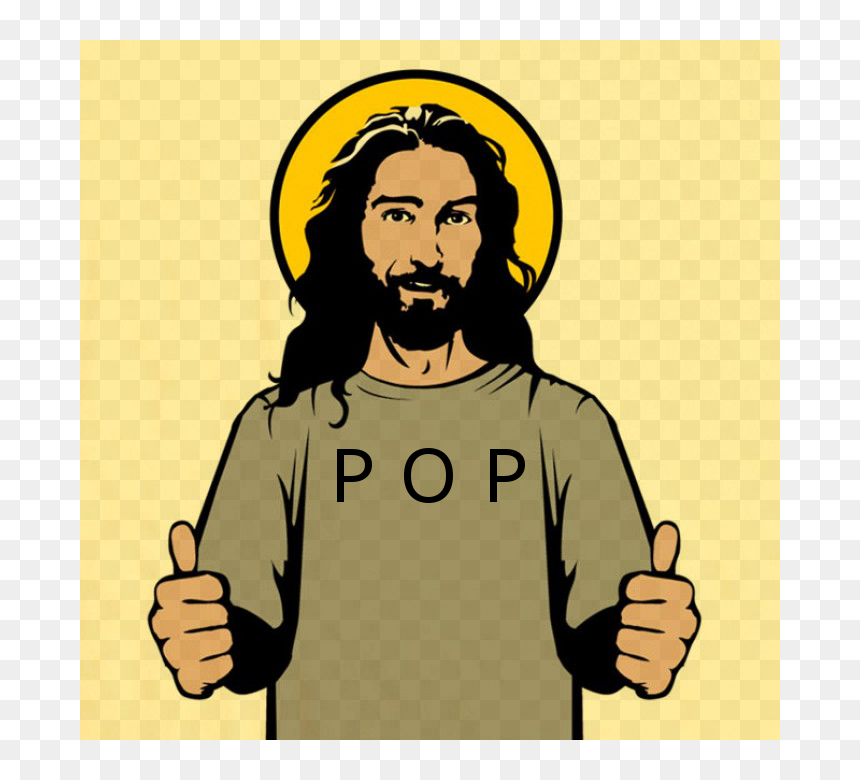 O Jesus "pop" X Jesus Da Bíblia - Republican Jesus, HD Png Download - jesus cristo png