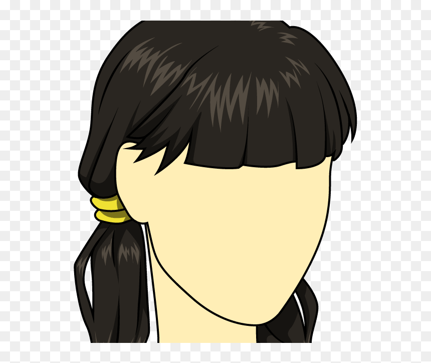 Cartoon, HD Png Download - hair bangs png