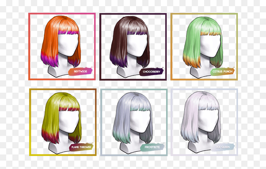 Lace Wig, HD Png Download - hair bangs png