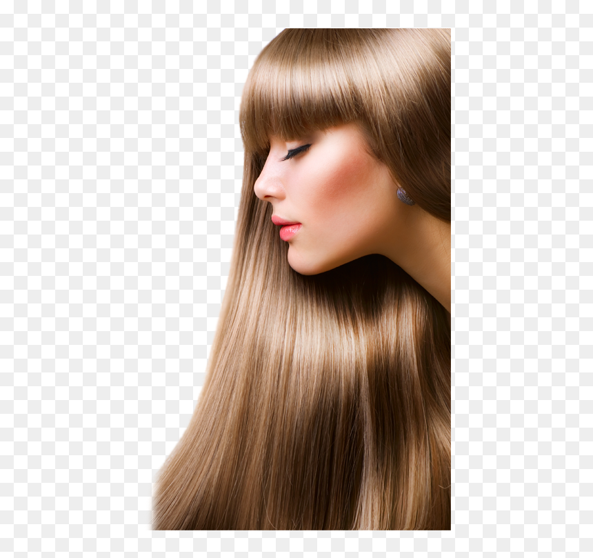 Salon Hair Treatments, HD Png Download - hair bangs png