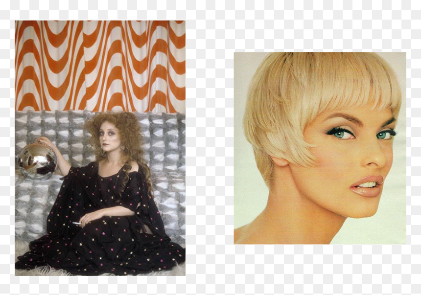Blond, HD Png Download - hair bangs png