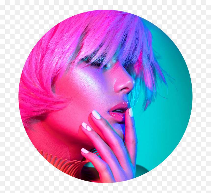 Model, HD Png Download - hair bangs png