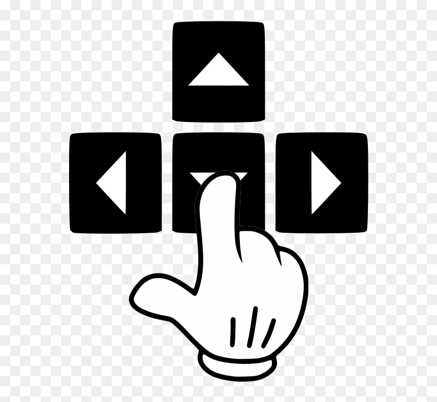 Sign, HD Png Download - click finger png