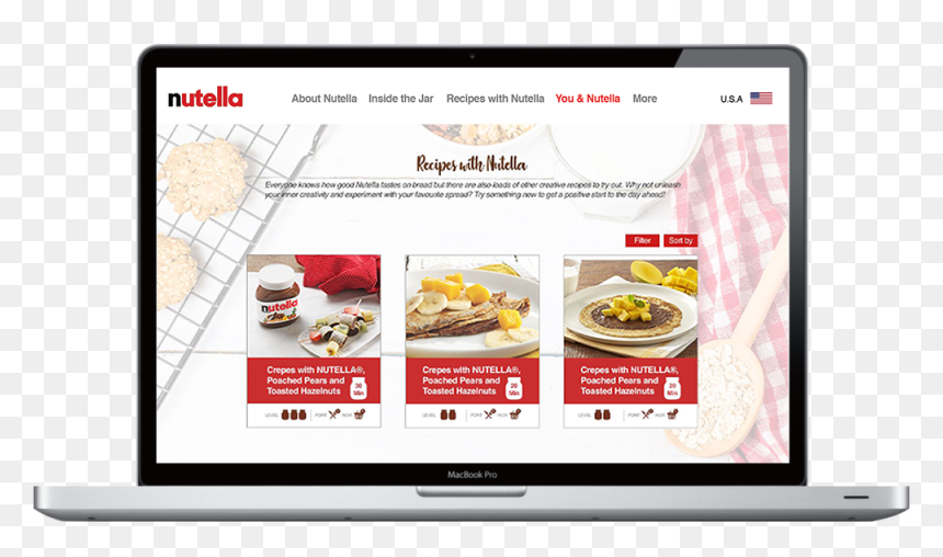 Dish, HD Png Download - nutella jar png