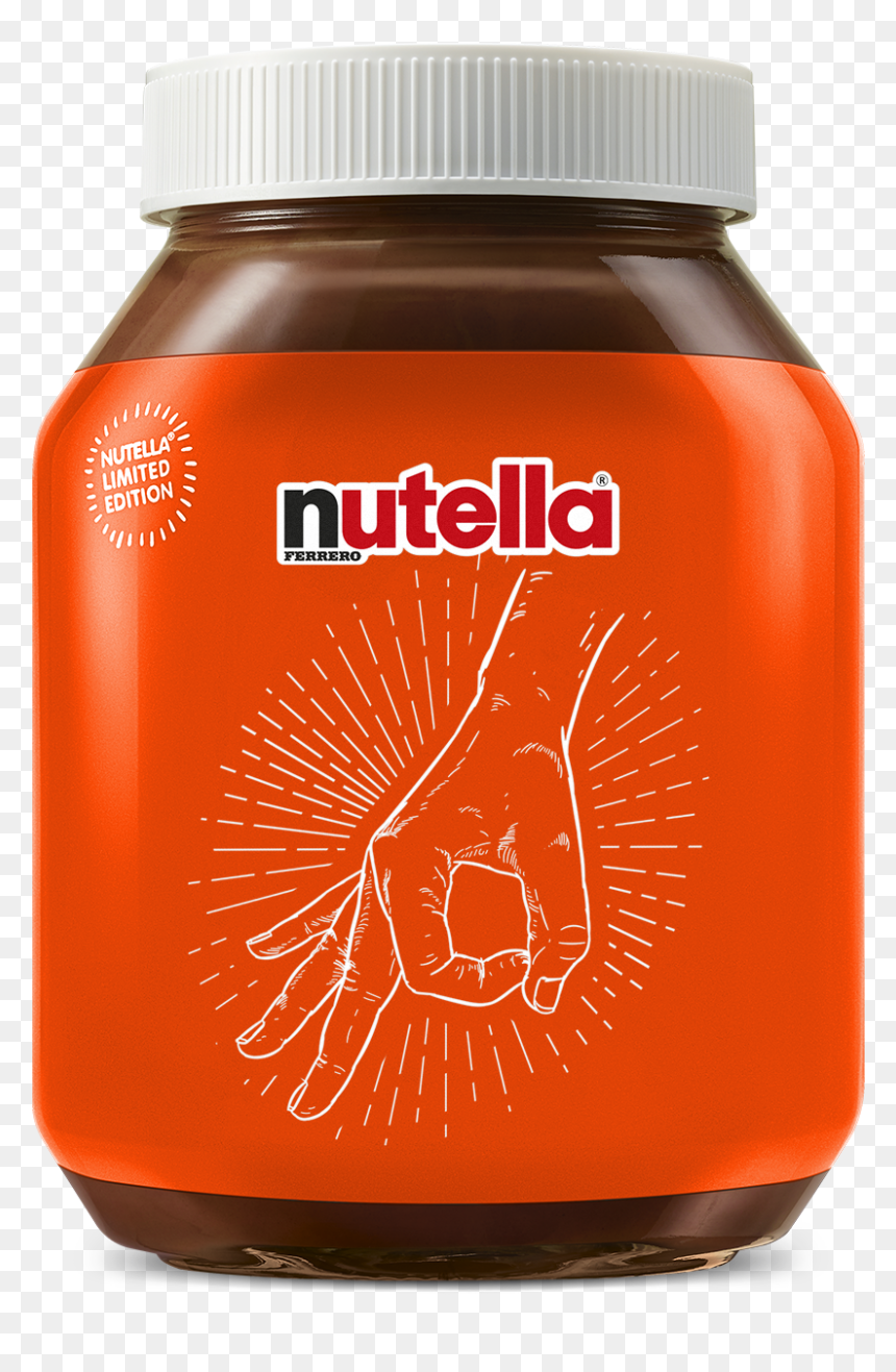Nutella Keep Calm And Spalma, HD Png Download - nutella jar png