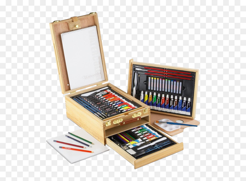 Royal Langnickel Wooden Box Sets, HD Png Download - art easel png