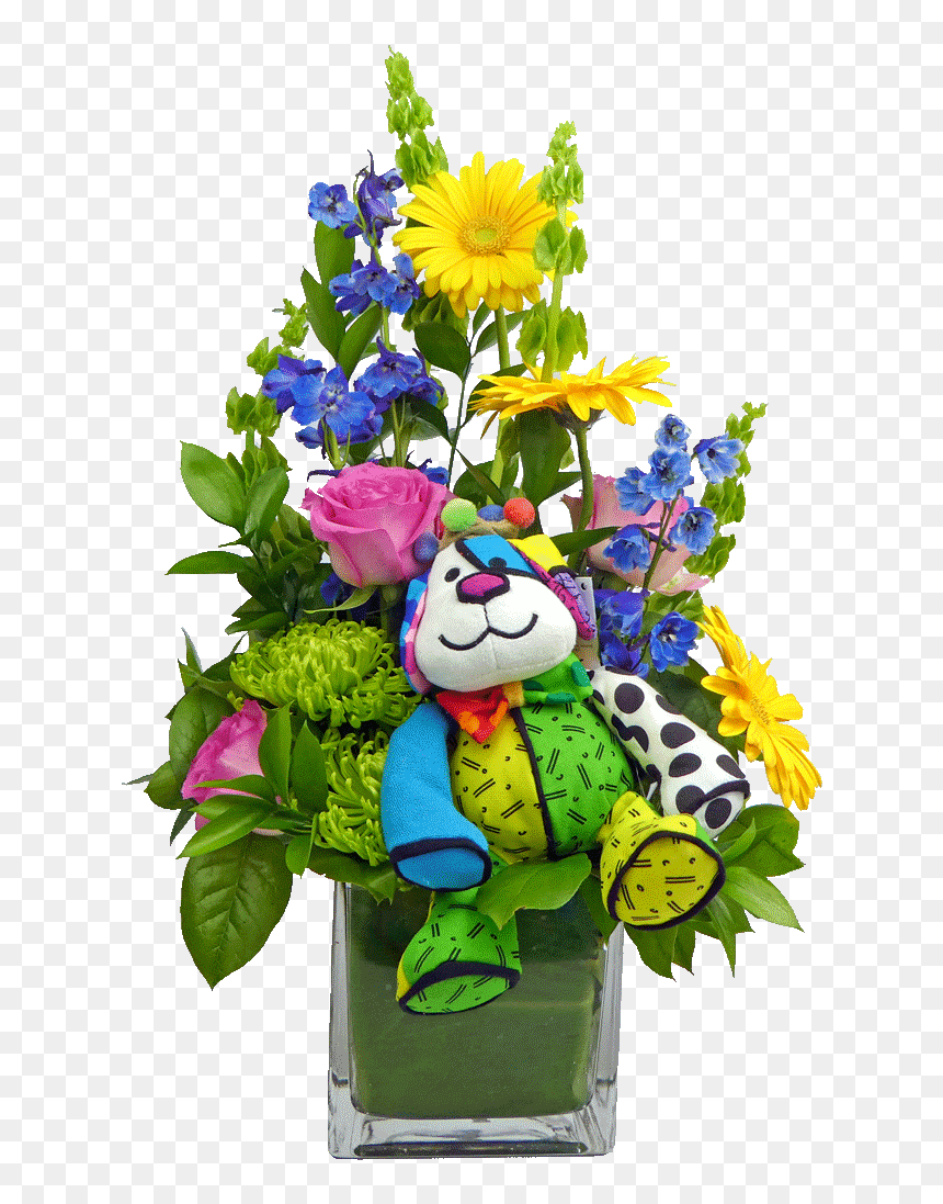Bouquet, HD Png Download - flower cross png
