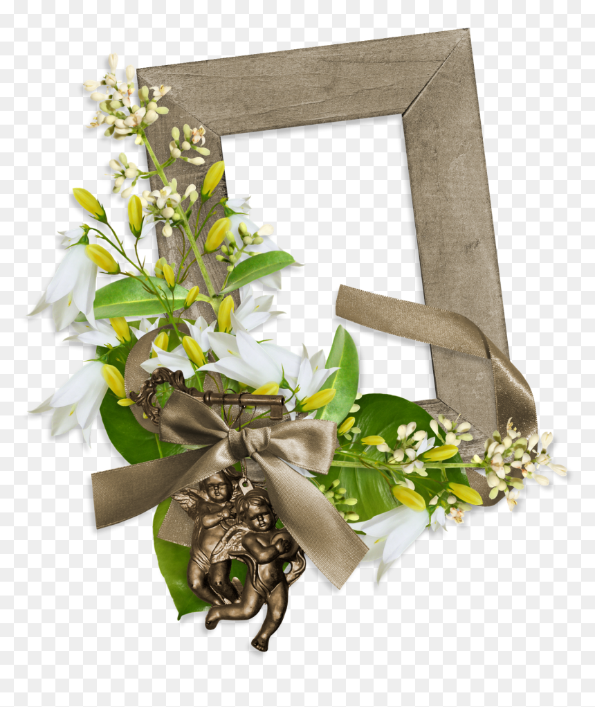 Bouquet, HD Png Download - flower cross png