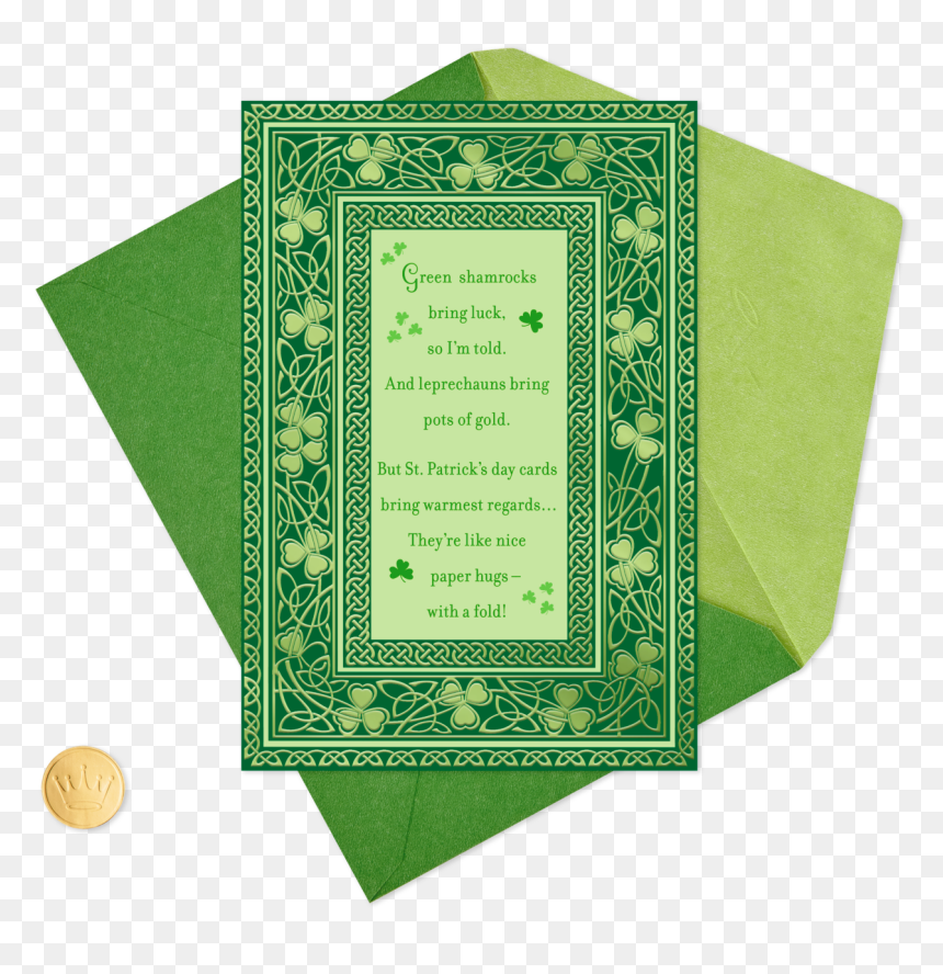 Document, HD Png Download - st patrick's day pot of gold png