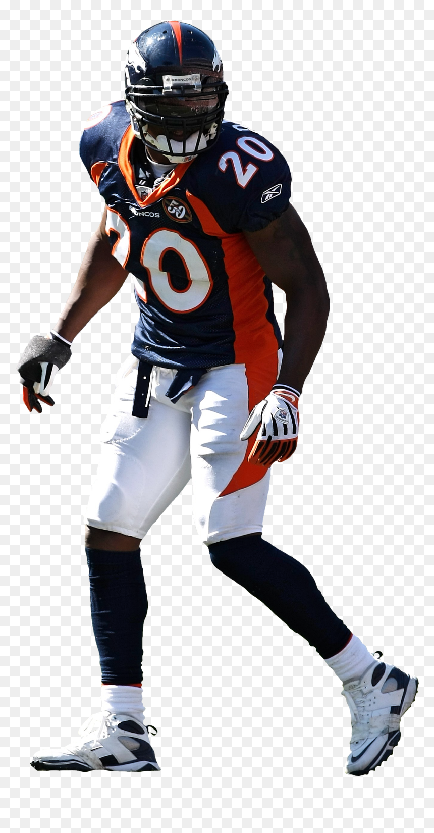 Brian Dawkins Broncos, HD Png Download - michael vick falcons png