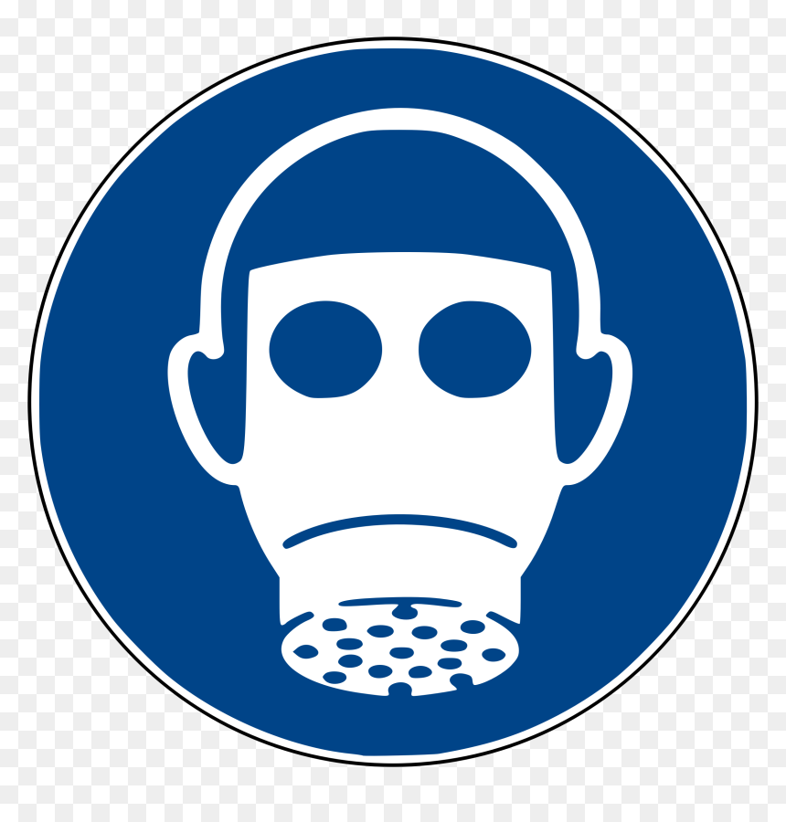 Respirator Symbol, HD Png Download - respirator png