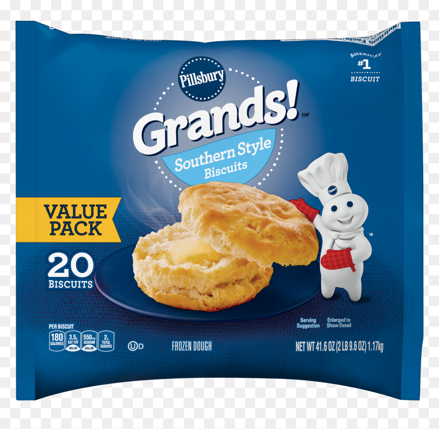 Southern Style Biscuits Frozen, HD Png Download - biscuits and gravy png