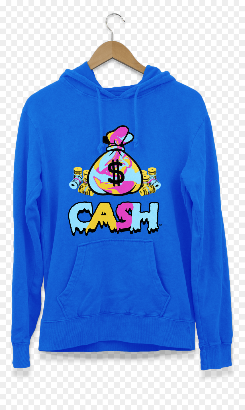 Hoodie, HD Png Download - bag of cash png
