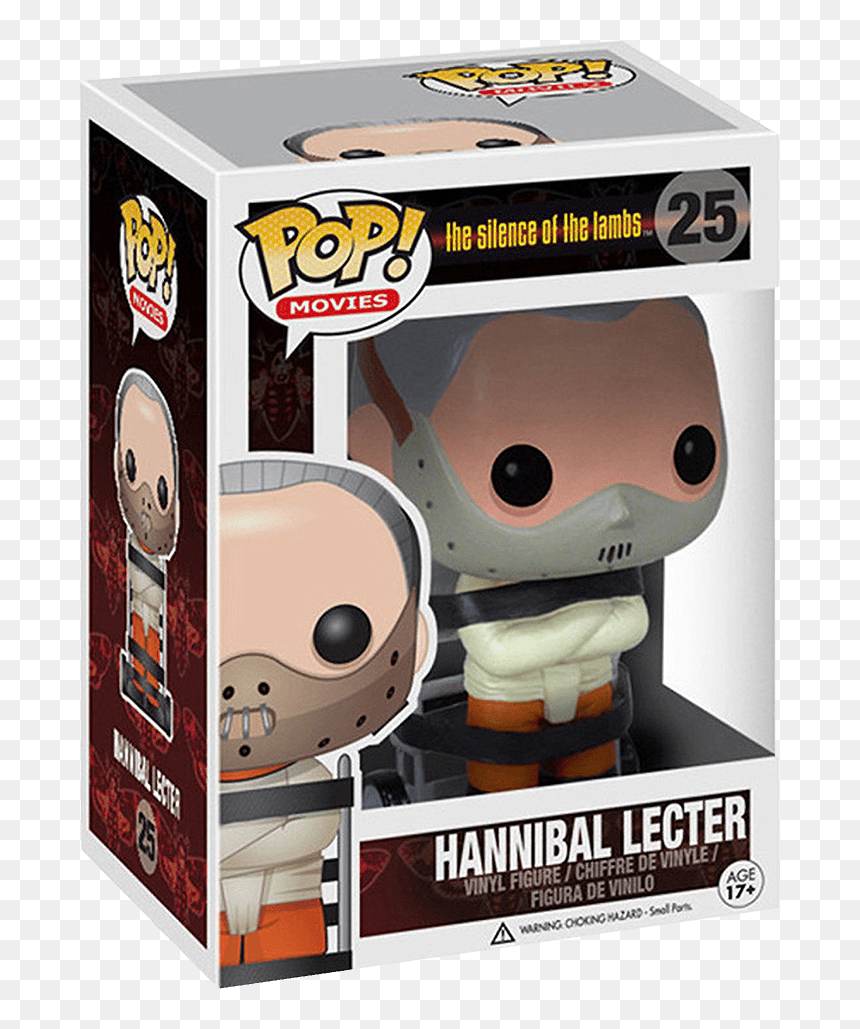 Funko Pop Silence Of The Lambs, HD Png Download - hannibal lecter png