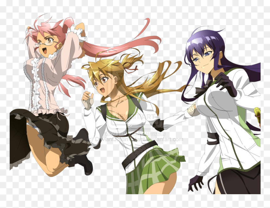 Cartoon, HD Png Download - highschool of the dead png