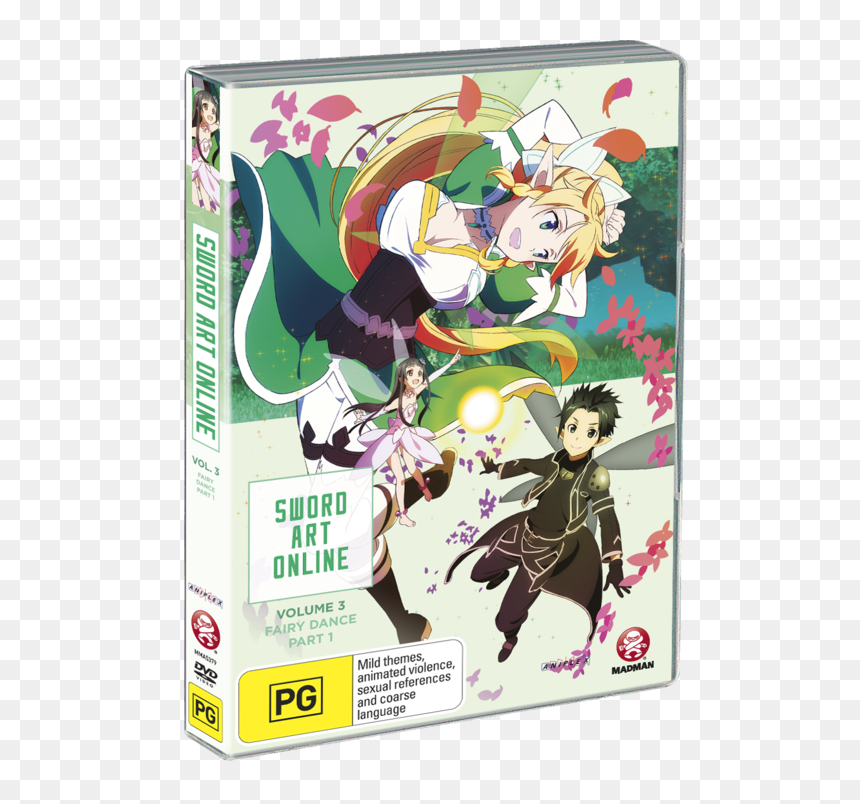 Sword Art Online Dvd 3, HD Png Download - sword art png