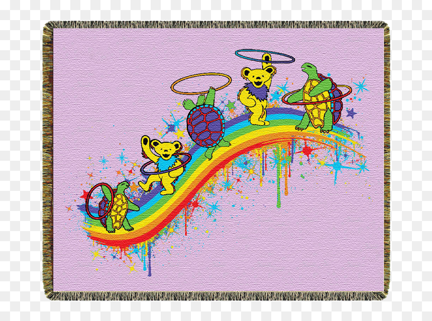 Grateful Dead Bears And Turtles, HD Png Download - grateful dead bears png