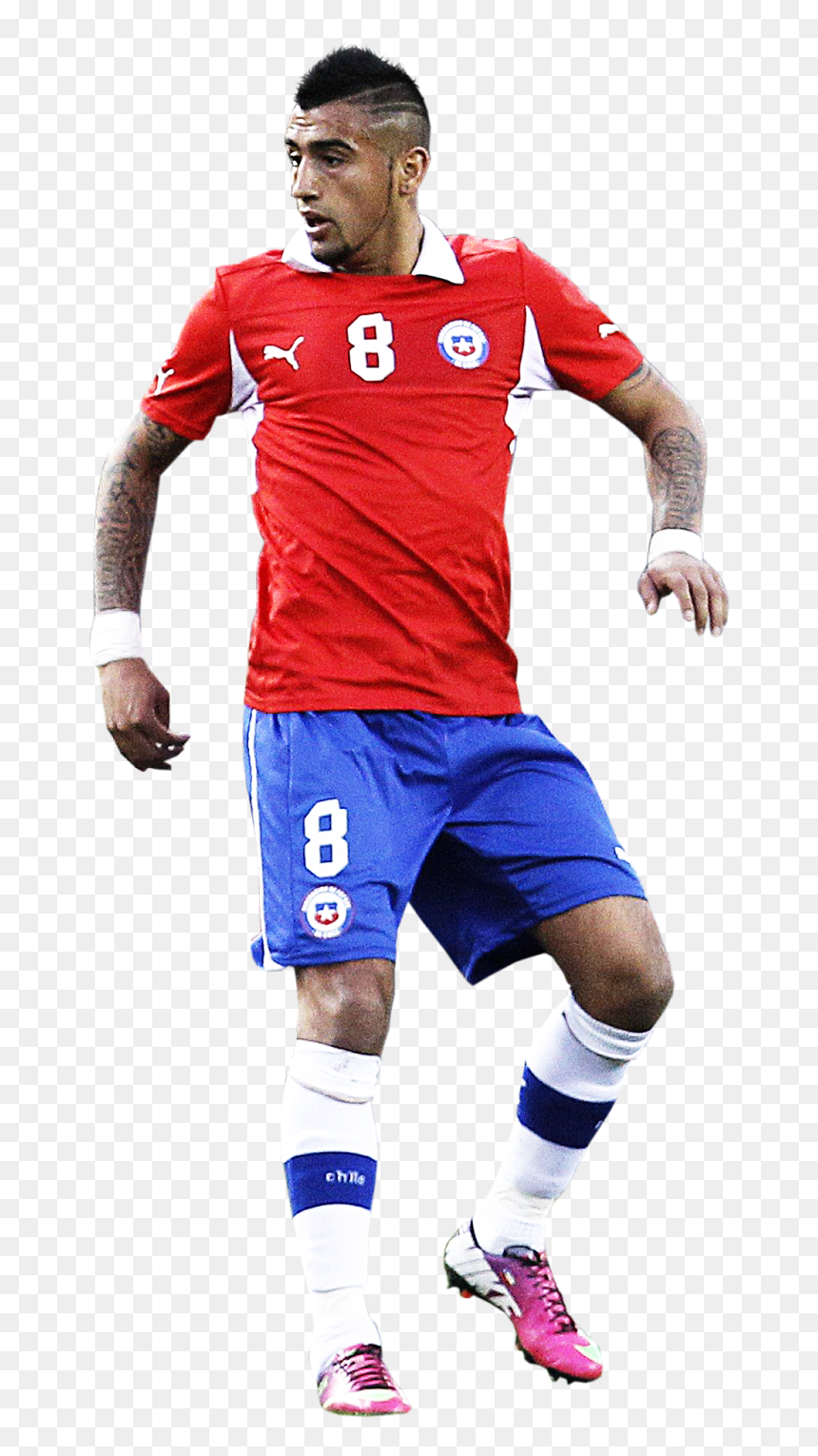 Arturo Vidal Fondo Blanco, HD Png Download - arturo vidal png
