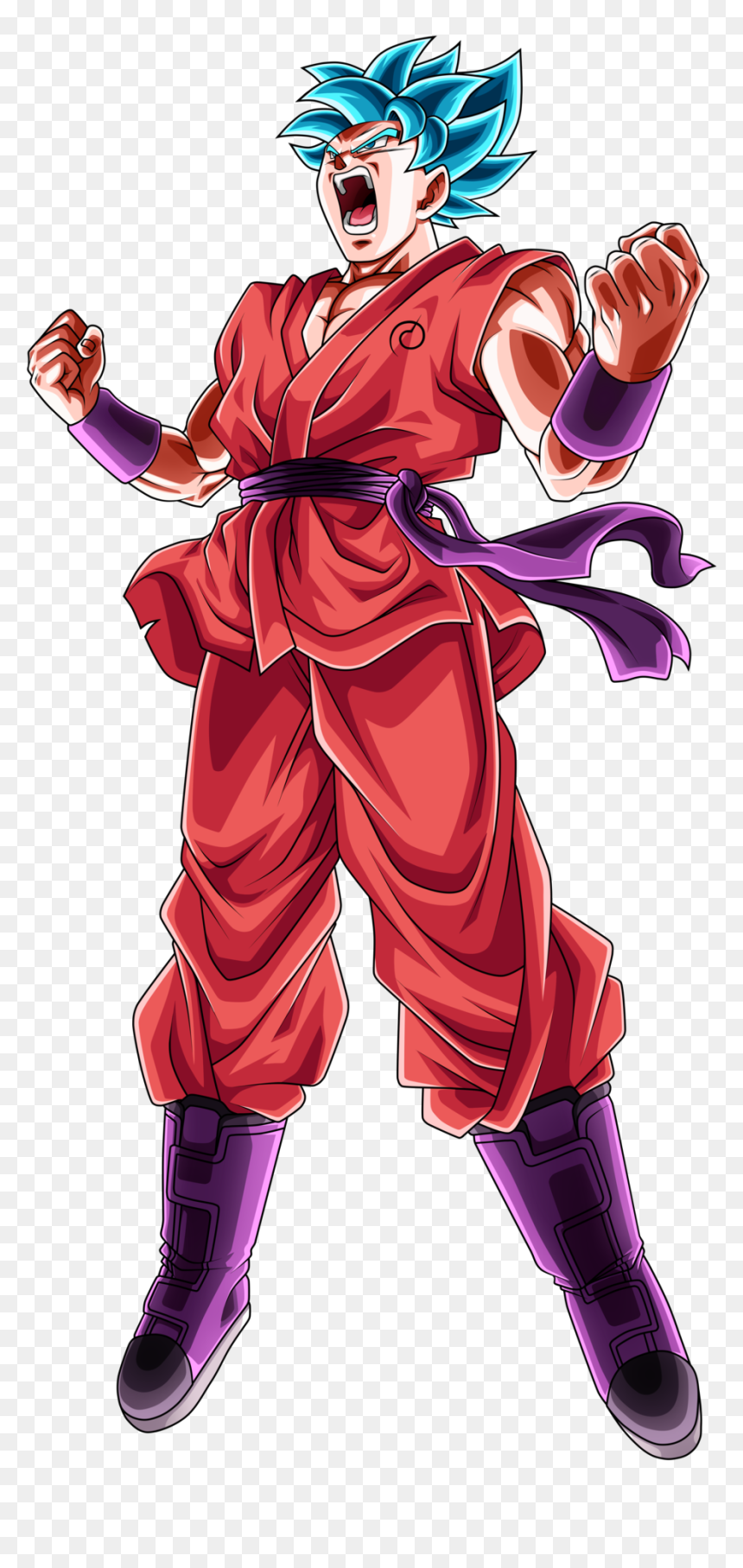 Gt Goku Vs Super Goku, HD Png Download - kaioken png