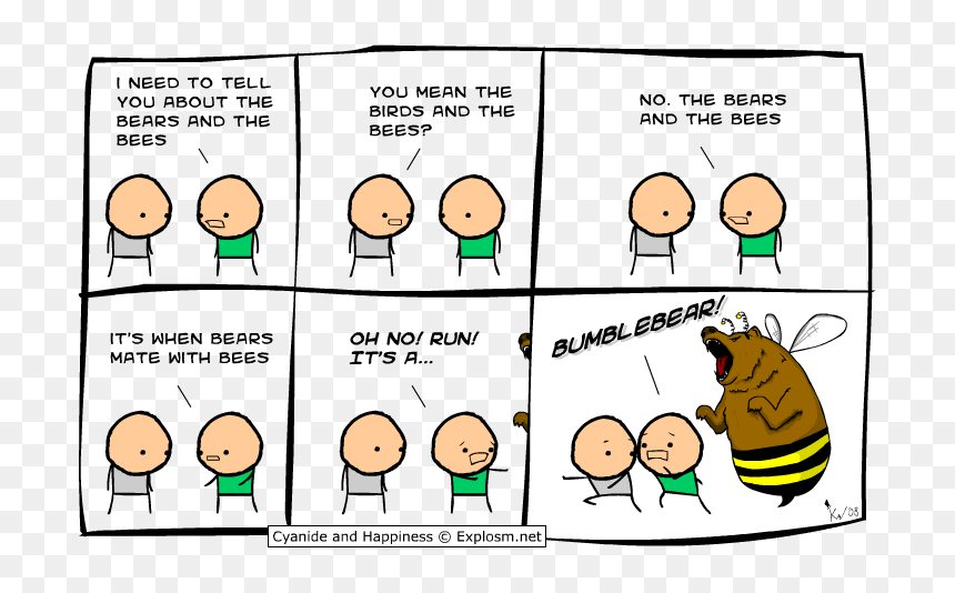 Cyanide And Happiness, HD Png Download - cyanide and happiness png