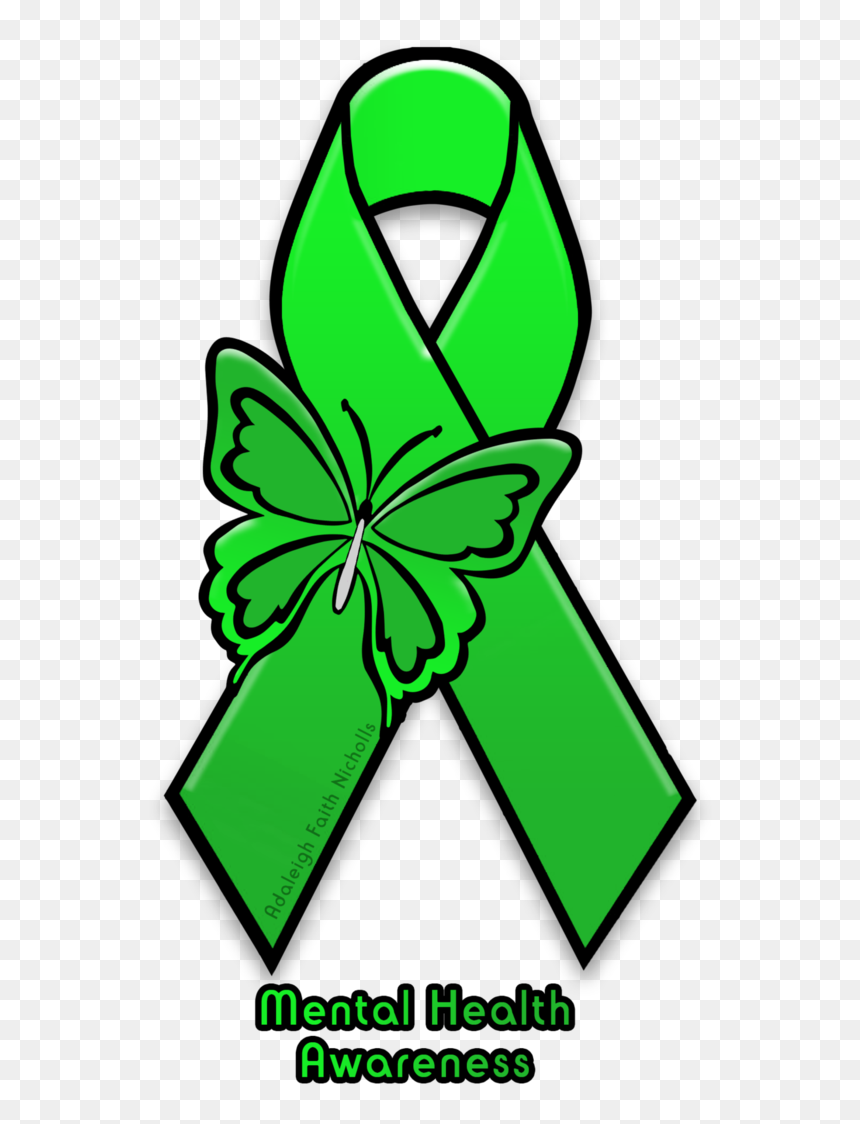 Childhood Cancer Awareness Art, HD Png Download - mental health awareness ribbon png