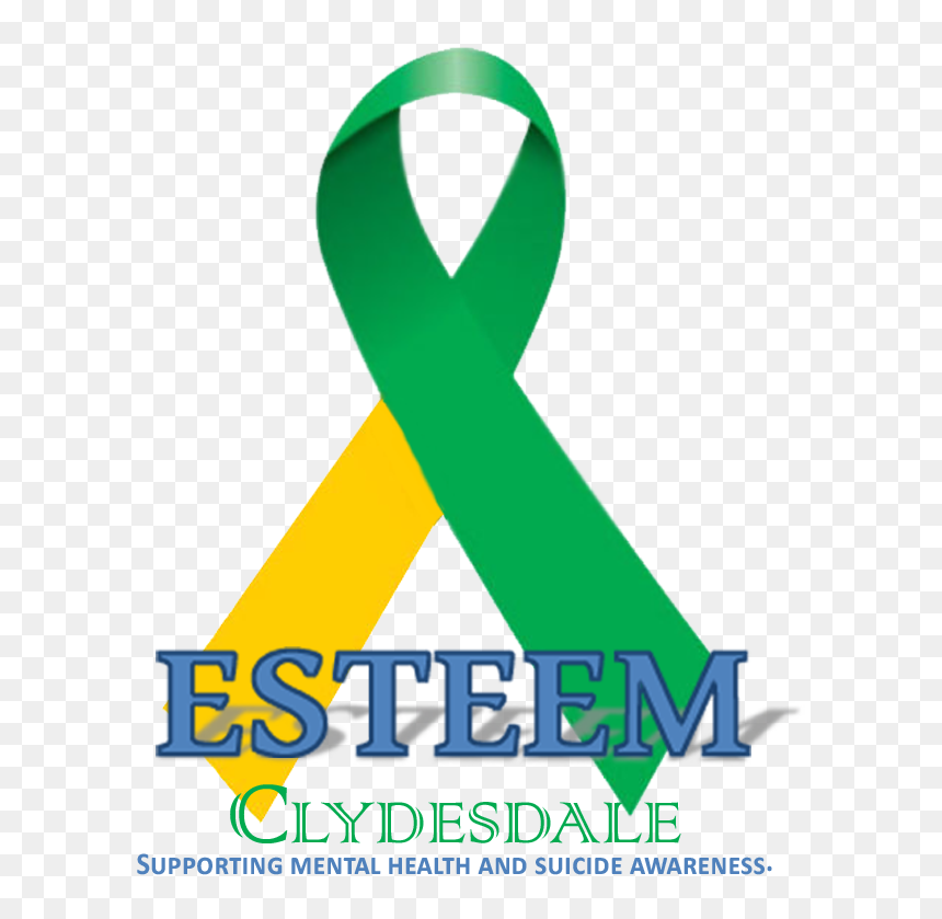 Graphic Design, HD Png Download - mental health awareness ribbon png