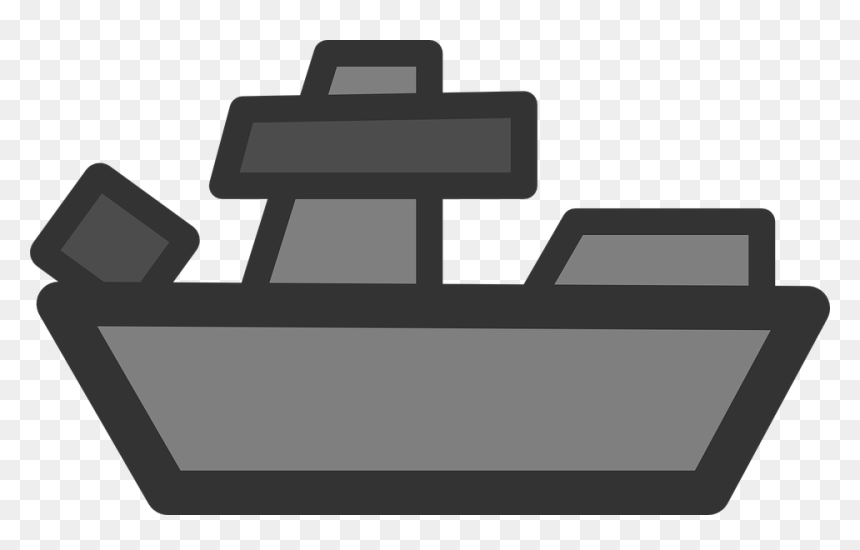Battleships Clipart, HD Png Download - ship vector png