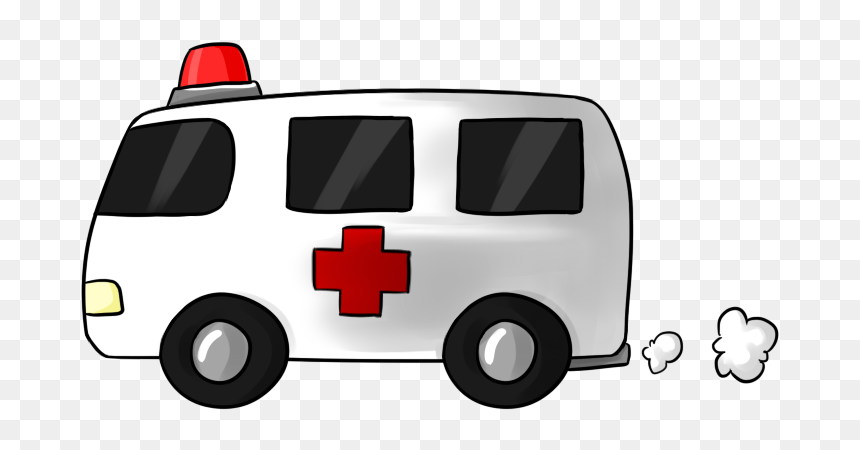 Animasi Ambulance, HD Png Download - truck cartoon png