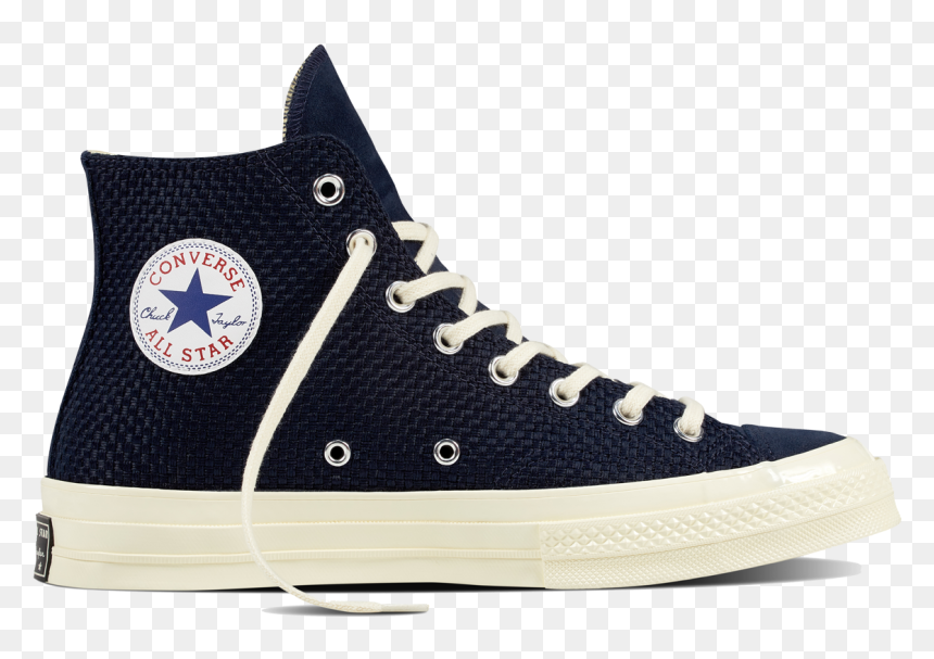 Converse High Tops 1970s, HD Png Download - liston negro png