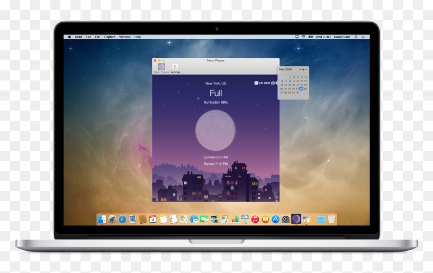 Led-backlit Lcd Display, HD Png Download - moon cycle png