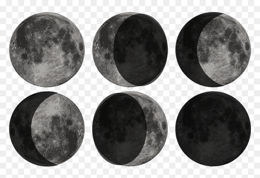 Dumbbell, HD Png Download - moon cycle png